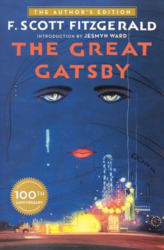 Book cover for The Great Gatsby by F. Scott Fitzgerald