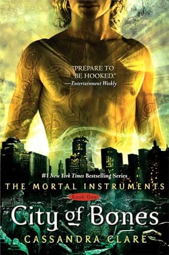 Book cover for City of Bones by Cassandra Clare