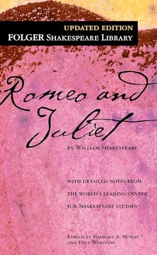 Book cover for Romeo and Juliet by William Shakespeare