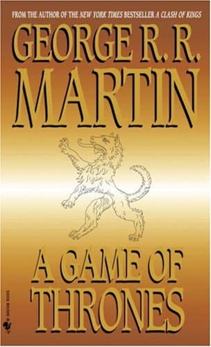 Book cover for A Game of Thrones by George R. R. Martin