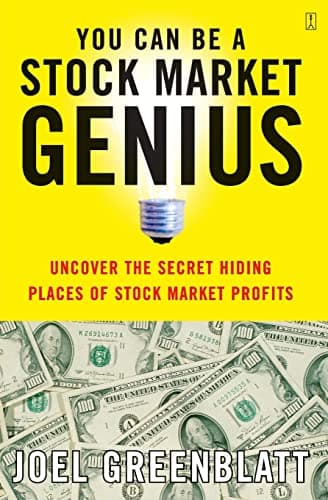 Book cover for You Can Be a Stock Market Genius by Joel Greenblatt